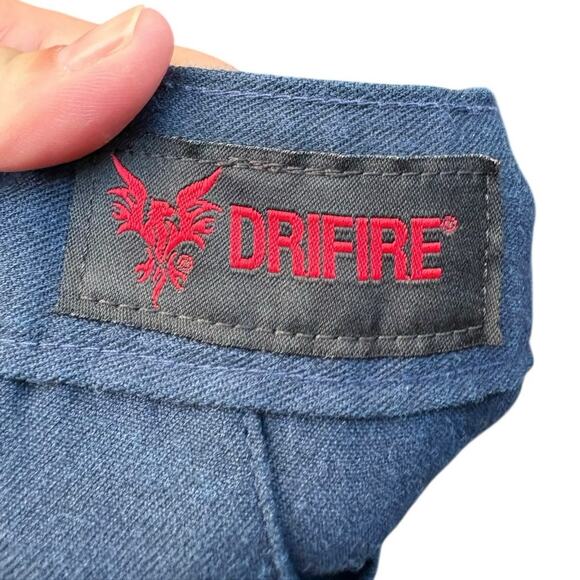 DRIFIRE Navy Flight Deck Fire Resistant Comfort Fit Cargo Pocket Pants - 34L - Picture 7 of 11